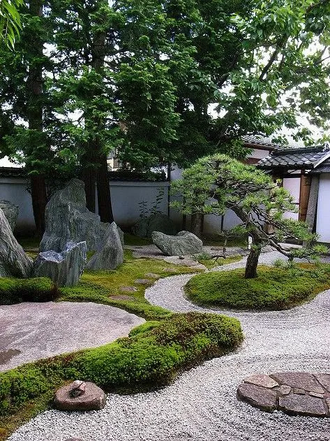 طراحی باغ به سبک ژاپنی | پلان کده
